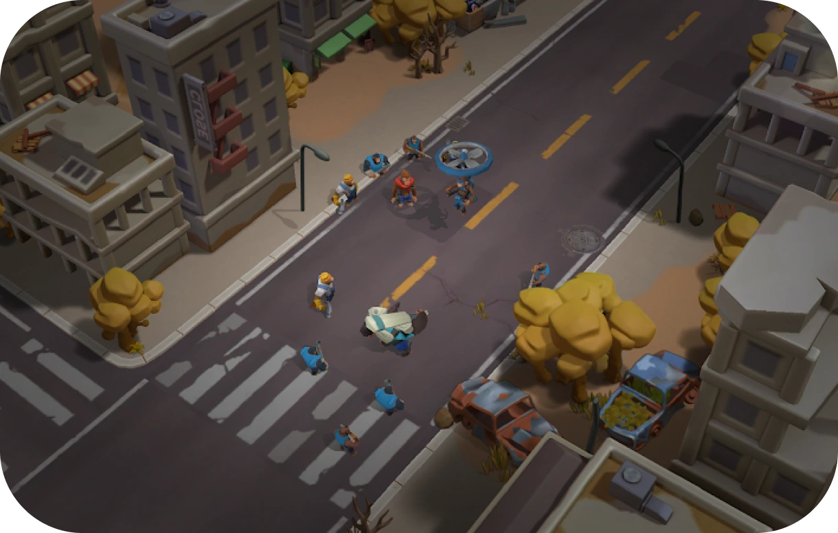 The development studio behind Meta Apes already had an amazing mobile game.