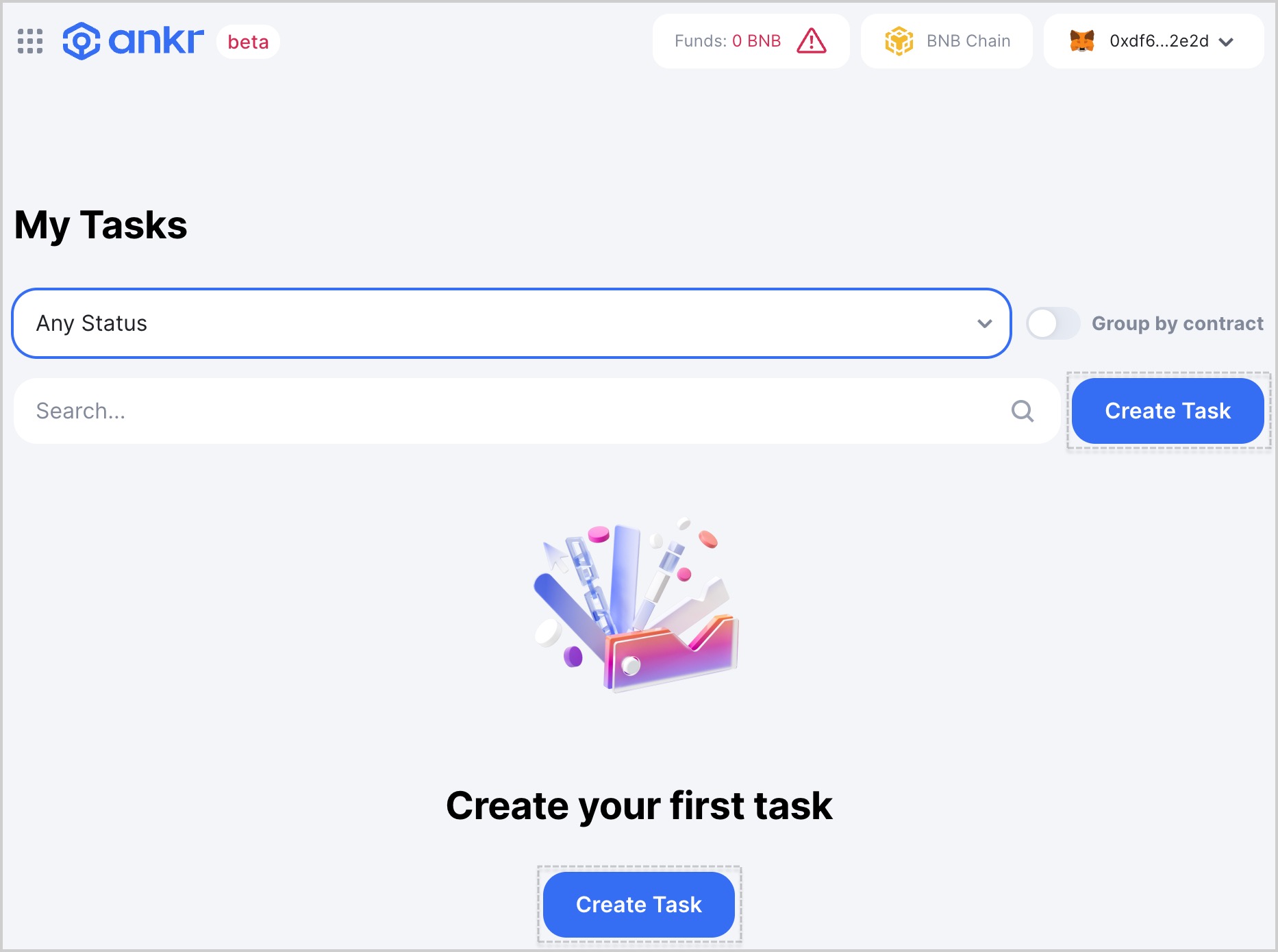 Click Create Task