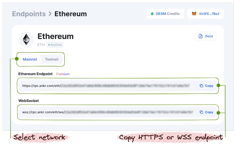 Premium Endpoints