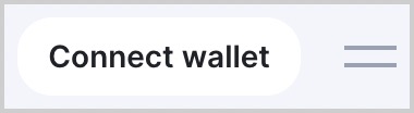 Connect wallet button