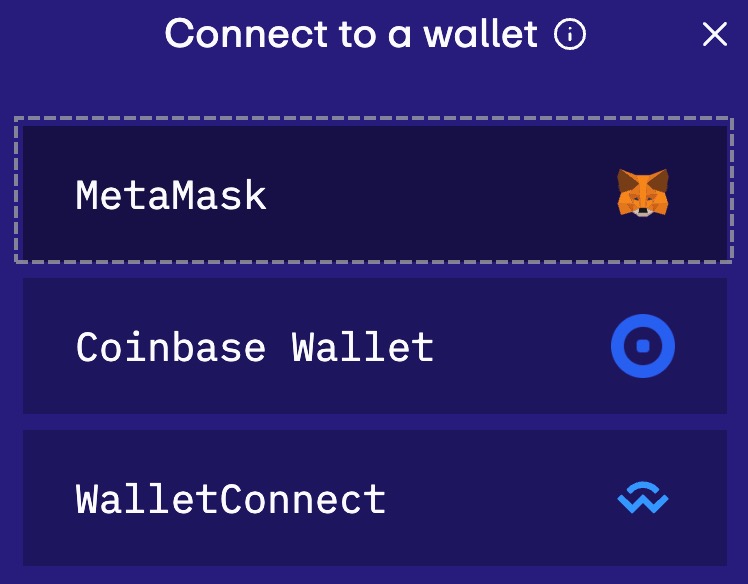 Click MetaMask